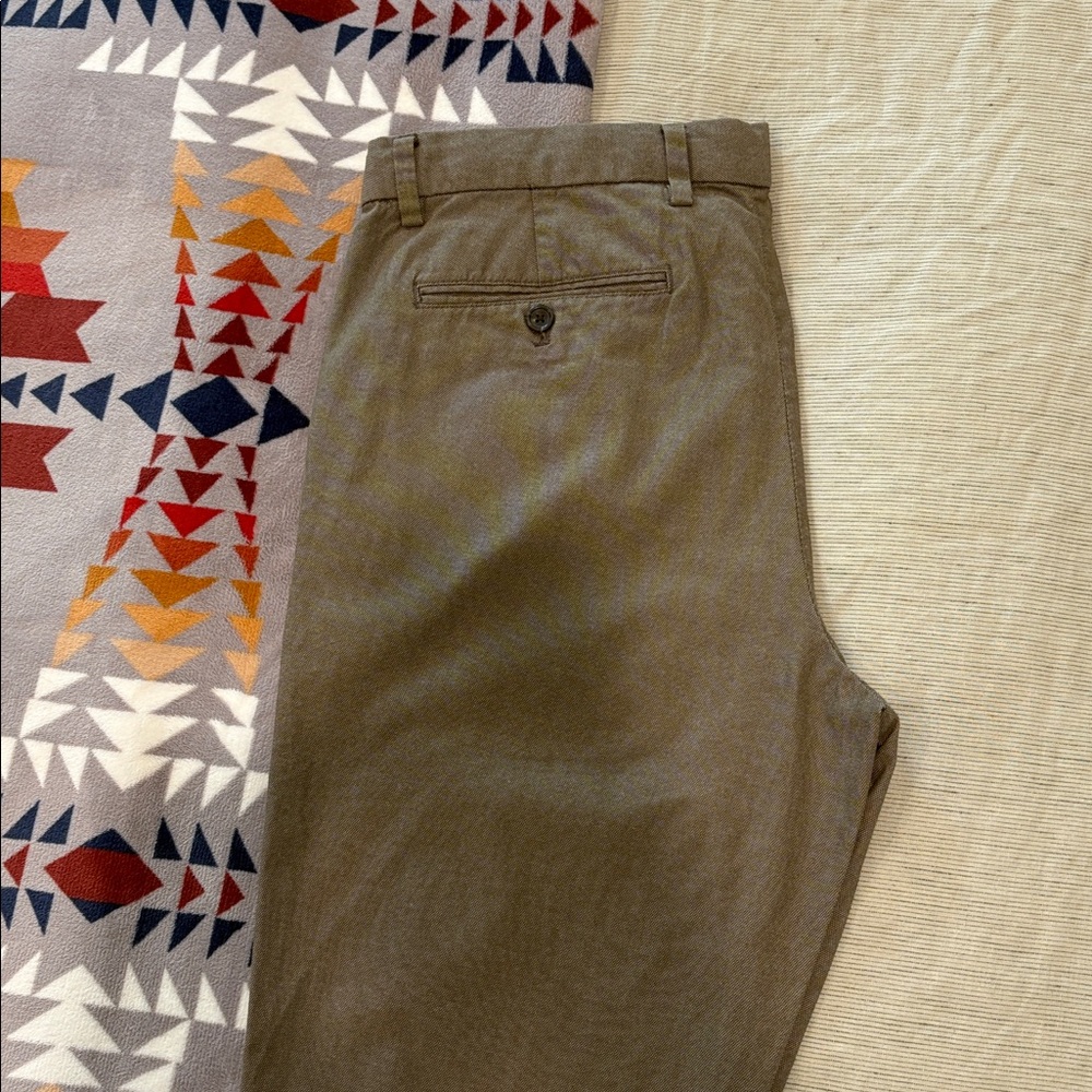 Banana Republic Olive Chino Pants